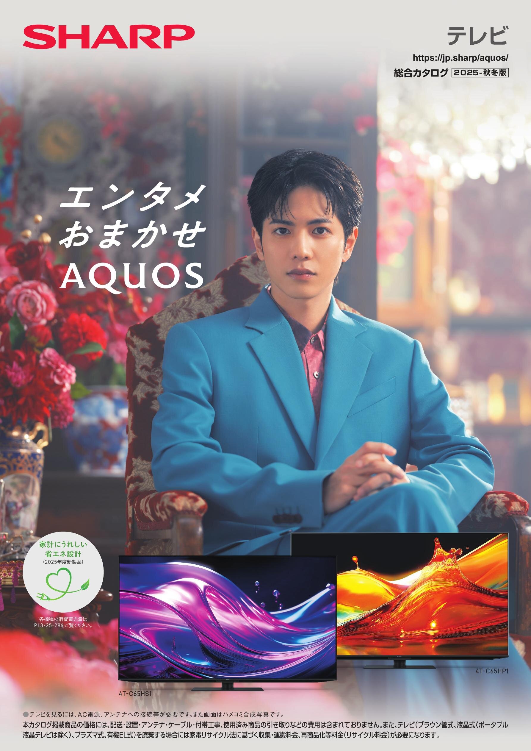 テレビ 総合（2025-秋冬版） | カタログ：シャープ